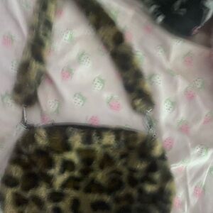SHEIN Leopard Print Mini Bag